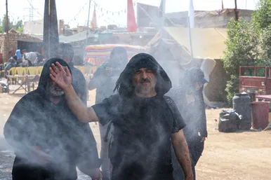 نذر آب در مسیر کربلا