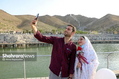 افتتاح پروژه کوهشار، بزرگترین آبشار مصنوعی ایران