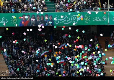 عکس | محفل امام‌حسنی‌ها در ورزشگاه آزادی