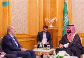 لاریجانی با بن سلمان دیدار کرد (۲۵ شهریور ۱۴۰۴)