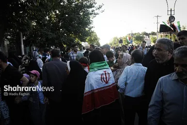 گزارش تصویری | راهپیمایی کیلومتری غدیر در مشهد (۲۴ خرداد ۱۴۰۴)