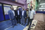 بازدید جمعی از اعضای شورای اسلامی شهر مشهدمقدس از نحوه خدمات رسانی به زائران و اقدامات نوروزی شهرداری مشهد