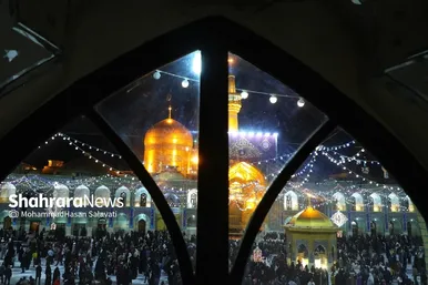 بازگشایی صحن انقلاب حرم مطهر رضوی در آستانه نیمه شعبان