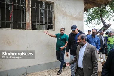 عکس‌هایی از خیابان سپاه در محله سیدی مشهد ۴۸ ساعت پس از سیل