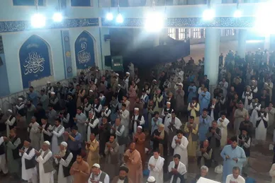 عکس‌هایی از برگزاری نماز عید قربان در شهرهای مختلف افغانستان