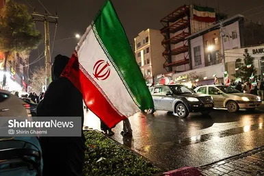 گزارش تصویری | هجدهمین شب حضور مردم مشهد در خیابان‌های شهر