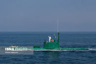 رژه دریایی رزمایش مشترک ذوالفقار ۱۴۰۰ ارتش