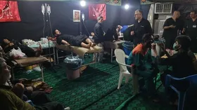 درمانگاه شهدای سلامت بسیج جامعه پزشکی خراسان رضوی در کربلای معلی فعال شد
