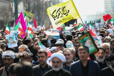 گزارش تصویری | مراسم تشییع پیکر ۴ شهید دفاع از وطن در مشهد