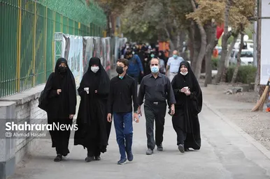 مراسم راهپیمایی جاماندگان اربعین حسینی