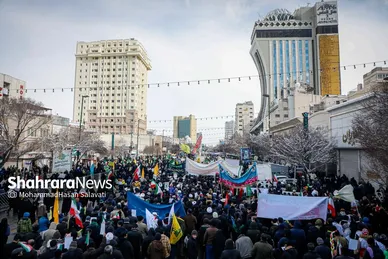 گزارش تصویری | راهپیمایی ۲۲ بهمن ۱۴۰۳ در مشهد - ۲