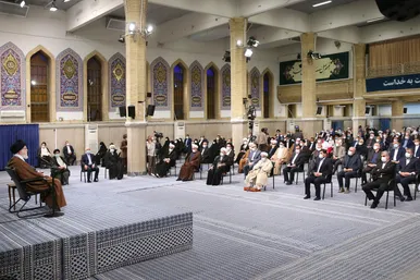دیدار کارگزاران نظام با رهبر معظم انقلاب