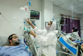 امیکرون را ساده نگیرید! | قله بستری امیکرون چند برابر دلتا است + نمودار