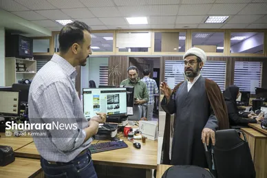 گزارش تصویری | بازدید حجت‌الاسلام اخلاقی‌ نماینده مردم مشهد در مجلس شورای اسلامی از موسسه فرهنگی شهرآرا