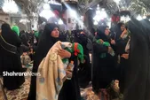 مراسم شیرخوارگان حسینی در نخستین جمعه محرم برگزار شد (۶ تیر ۱۴۰۴) | تجدید بیعت مادران مشهدی با مکتب سیدالشهدا(ع)