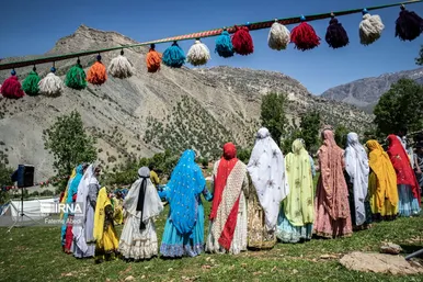 «شیردنگ بافی» در لرستان