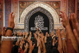 گزارش تصویری | مراسم عزاداری شام شهادت امام حسن مجتبی (ع) و رحلت پیامبر اکرم (ص) در حرم مطهر رضوی