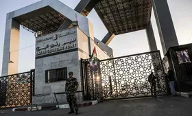 برداشته&zwnj;شدن موانع سیمانی از مقابل گذرگاه رفح