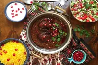 طرز پخت فسنجان گیلانی با طعم متفاوت شمالی