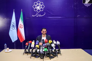 دومین نشست خبری سید عبدالله ارجائی شهردار مشهد