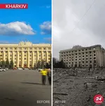 ۲۰ عکس از قبل و بعد آغاز جنگ در اوکراین + فیلم