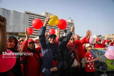 گزارش تصویری | همایش «صبح و نشاط» در بوستان کوهسنگی