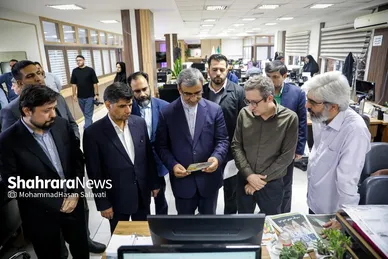 بازدید استاندار خراسان رضوی از موسسه فرهنگی شهرآرا