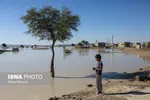 عکس/ سیل در منطقه «دشتیاری» سیستان و بلوچستان