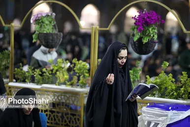 عکس| مراسم احیاء شب نوزدهم ماه رمضان در حرم مطهر رضوی (۱۱ فروردین ۱۴۰۳)