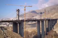 ویدئو | مراحل ساخت B1، بزرگ‌ترین پل خاورمیانه که دشمن آمریکایی-صهیونی به آن حمله کرد