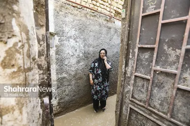 تصاویری از محله سیدی مشهد پس از سیل روز چهارشنبه