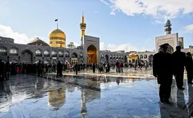 سرانجام دمای هوای مشهد به بالای صفر آمد (۲۵ دی&zwnj;ماه ۱۴۰۱)