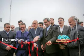 گزارش تصویری | مراسم بهره&zwnj;برداری از ۲.۶ مگاوات نیروگاه خورشیدی در مشهد