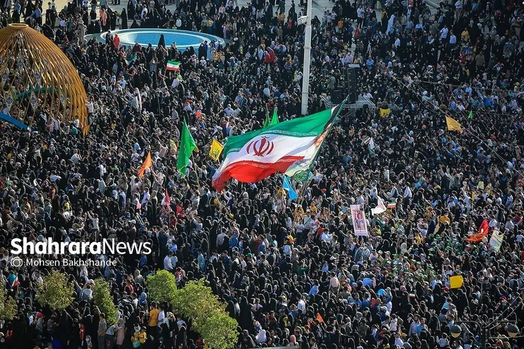 ویدیو | تایم لپس دیدنی از اجتماع پرشور سلام فرمانده در مشهد