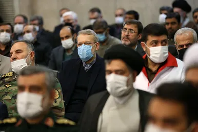 عکس | دیدار جمعی از مسئولان نظام و سفیران کشورهای اسلامی با مقام معظم رهبری