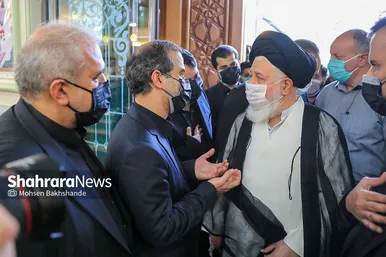 مراسم ترحیم مرحوم حاج محمد خجسته