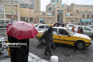 گزارش تصویری | بارش برف در مشهد (۲۱ بهمن ۱۴۰۳)