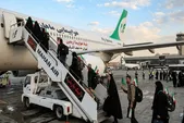 انجام ۱۱۰۰ پرواز اربعینی و جابه‌جایی ۱۴۱ هزار زائر تا ۱۲ مرداد