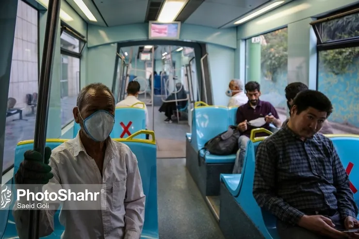 سرویس‌دهی قطارشهری مشهد افزایش یافت
