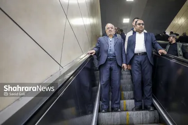 گزارش تصویری | بهره‌برداری از سکوی دوم خط ۳ متروی مشهد