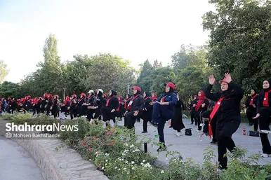 گزارش تصویری | همایش ورزش صبحگاهی با حضور رییس فدراسیون ورزشهای همگانی در مشهد