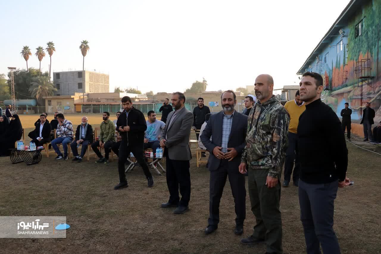 حضور قهرمانان ملی و ورزشکاران المپیک و پارالمپیک در جمع کودکان سندروم داون خوزستان + عکس
