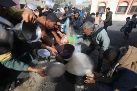 از هر پنج نفر گرسنه&zwnj;ترین مردم جهان، چهار نفر در غزه هستند