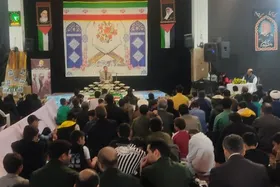 محفل بزرگ تلاوت قرآن کریم بسیج در مشهد برگزار شد + فیلم
