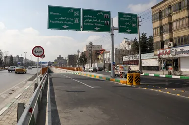 افتتاح پروژه دوربرگردان زیرگذرآزادی-جانباز 