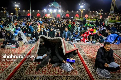 گزارش تصویری | مراسم احیای سومین شب قدر در حرم مطهر امام رضا (ع)