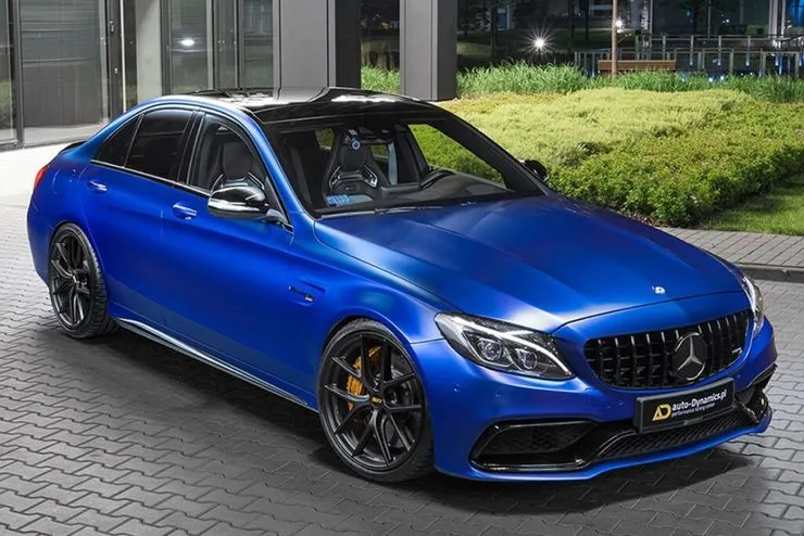 مرسدس AMG C63 S با تیونینگ اتوداینامیکس رونمایی شد