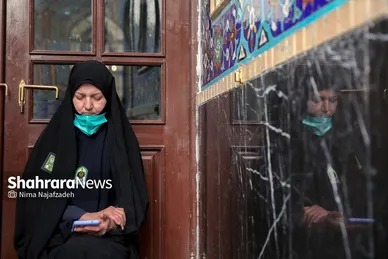 ترتیل خوانی قرآن کریم در مسجد گوهرشاد حرم مطهر رضوی