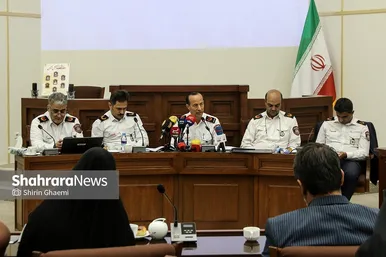 گزارش تصویری | نشست خبری مدیرعامل سازمان آتش‌نشانی و خدمات ایمنی شهرداری مشهد