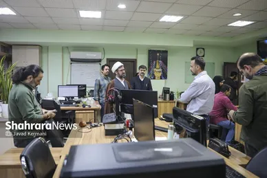گزارش تصویری | بازدید حجت‌الاسلام اخلاقی‌ نماینده مردم مشهد در مجلس شورای اسلامی از موسسه فرهنگی شهرآرا